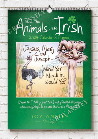 If All the Animals were Irish - 2024 Calendar