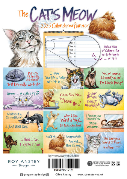 Cats Meow - 2025 Calendar