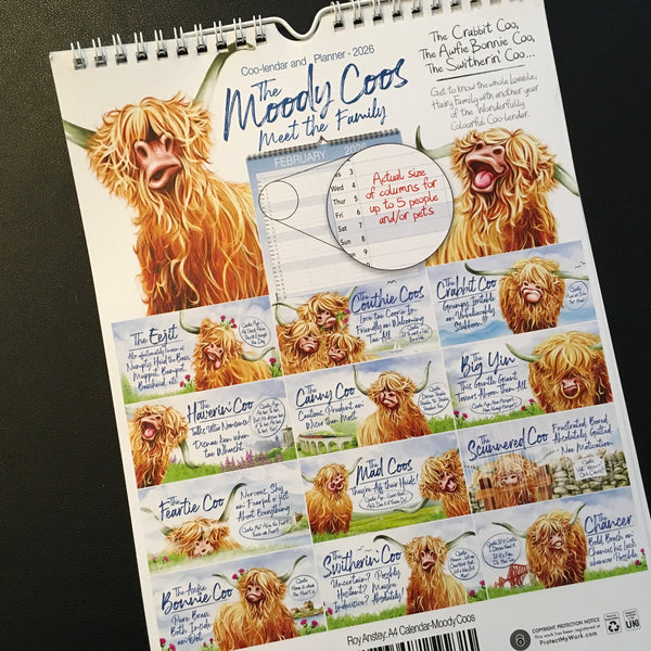 Moody Coos: 2026 Coo-lendar