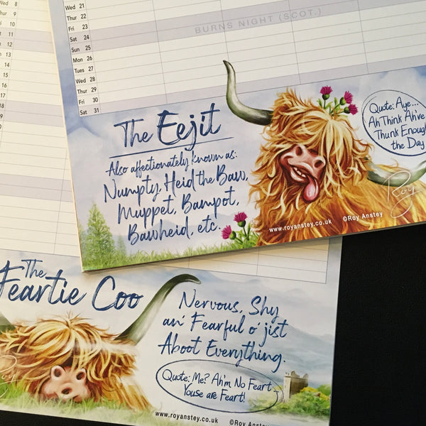 Moody Coos: 2026 Coo-lendar