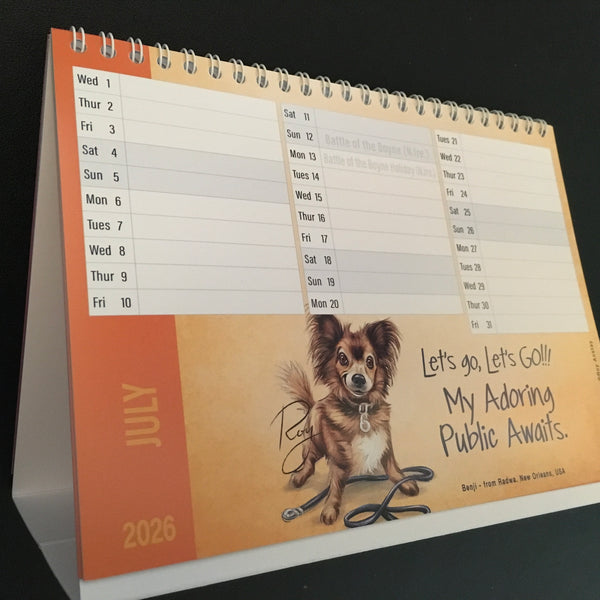Barking Mad - 2026 Dog Calendar