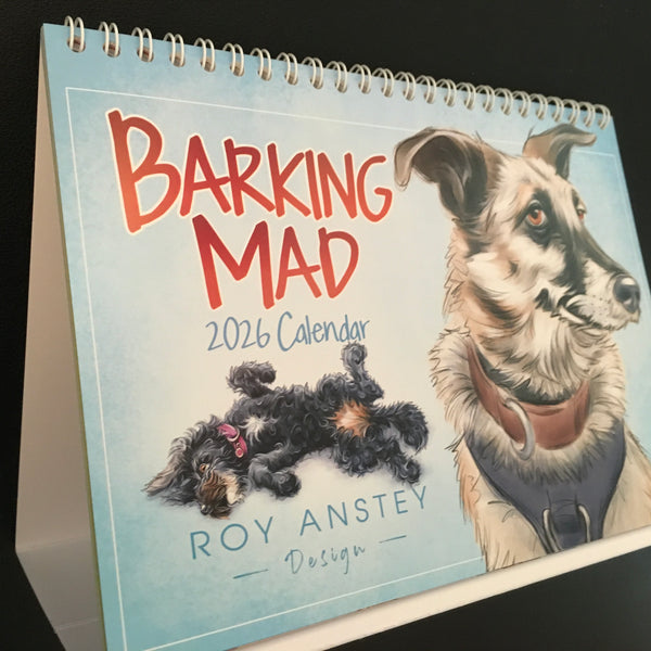 Barking Mad - 2026 Dog Calendar