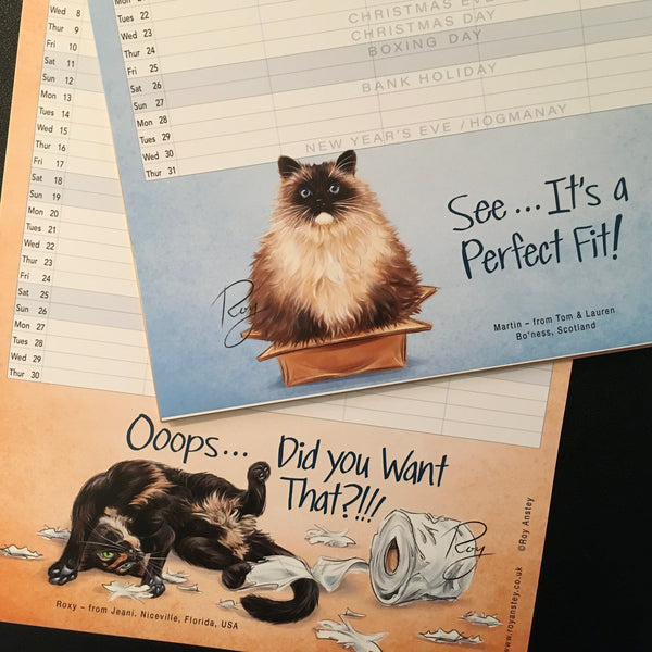 Cats Meow - 2026 Cat Calendar