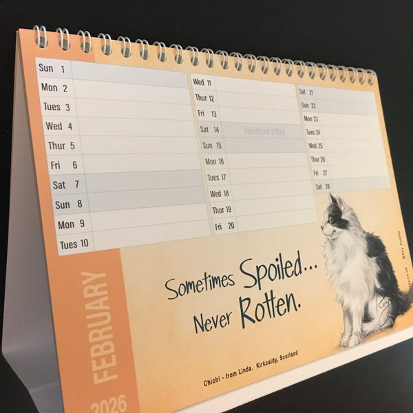 Cats Meow - 2026 Cat Calendar