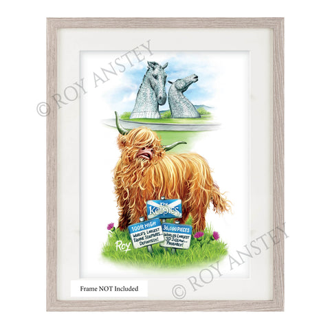 Kelpies – Rambling Coo: Print