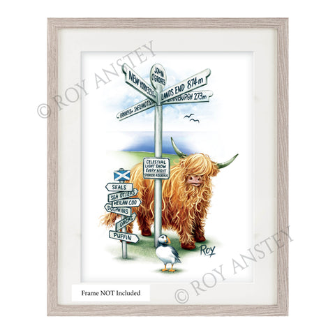 John O'Groats – Rambling Coo: Print