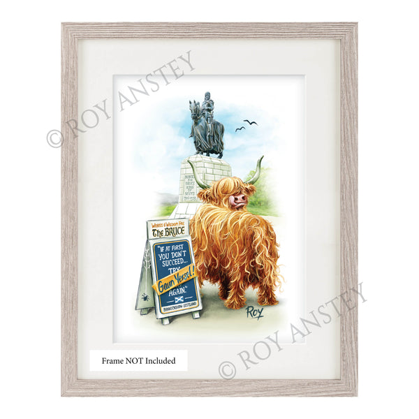 Bannockburn – Rambling Coo: Print