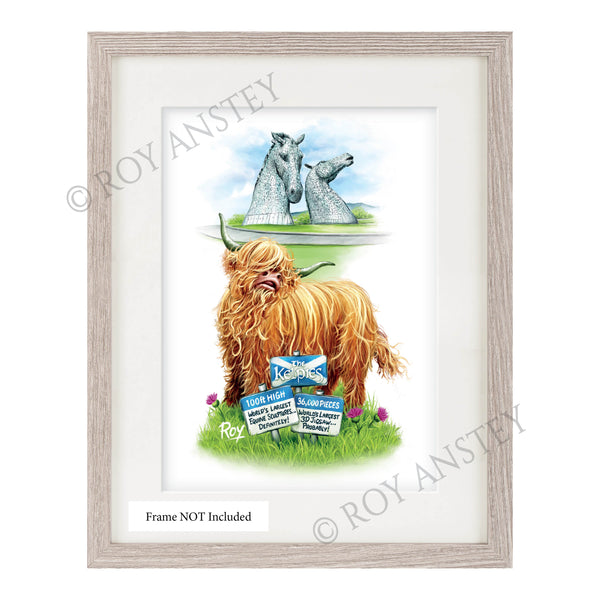 Kelpies – Rambling Coo: Print