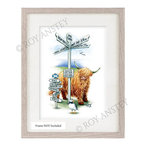 John O'Groats – Rambling Coo: Print