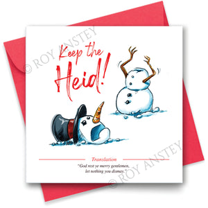 Keep the Heid: Christmas Card