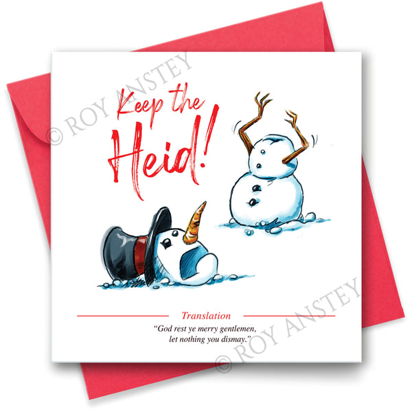 Full Set of 15 "Aye Write fir Christmas" Greeting Cards