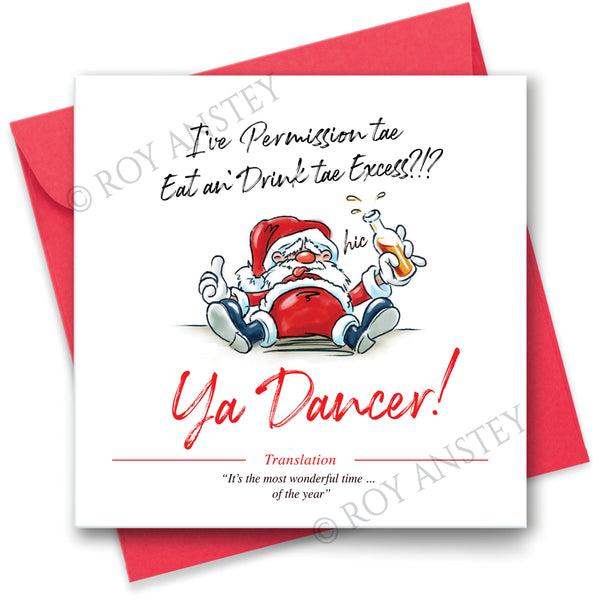 Full Set of 15 "Aye Write fir Christmas" Greeting Cards