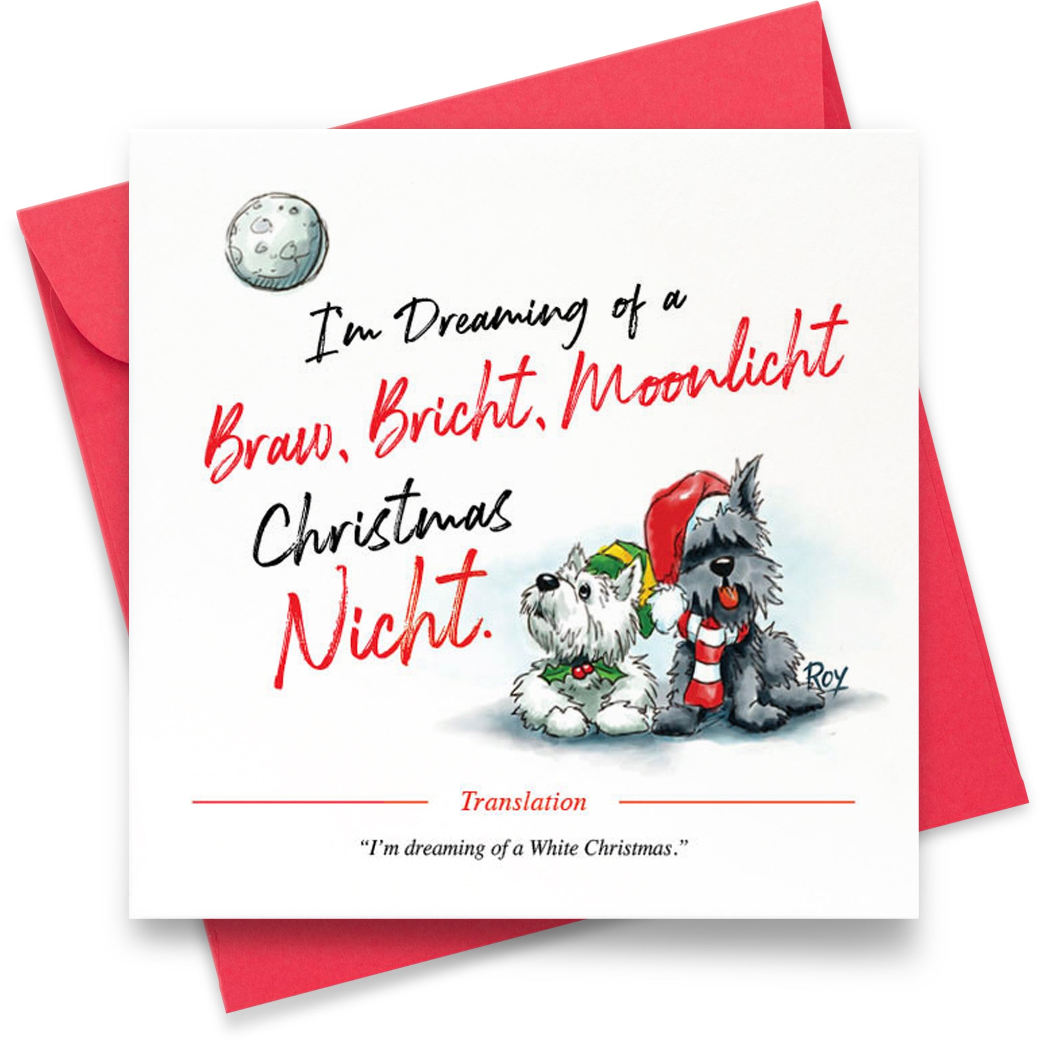 Braw Bricht Christmas Nicht: Greeting Card