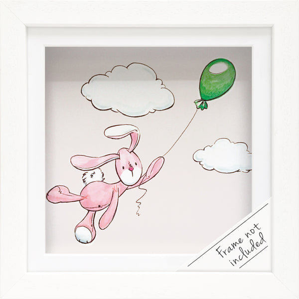 Balloon Flying Bunbun: Print