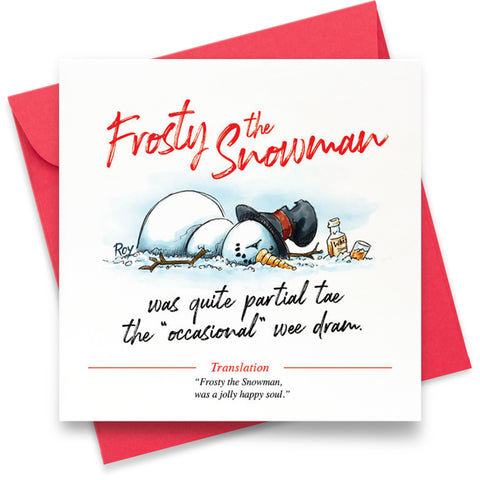 Frosty the Snowman: Greeting Card