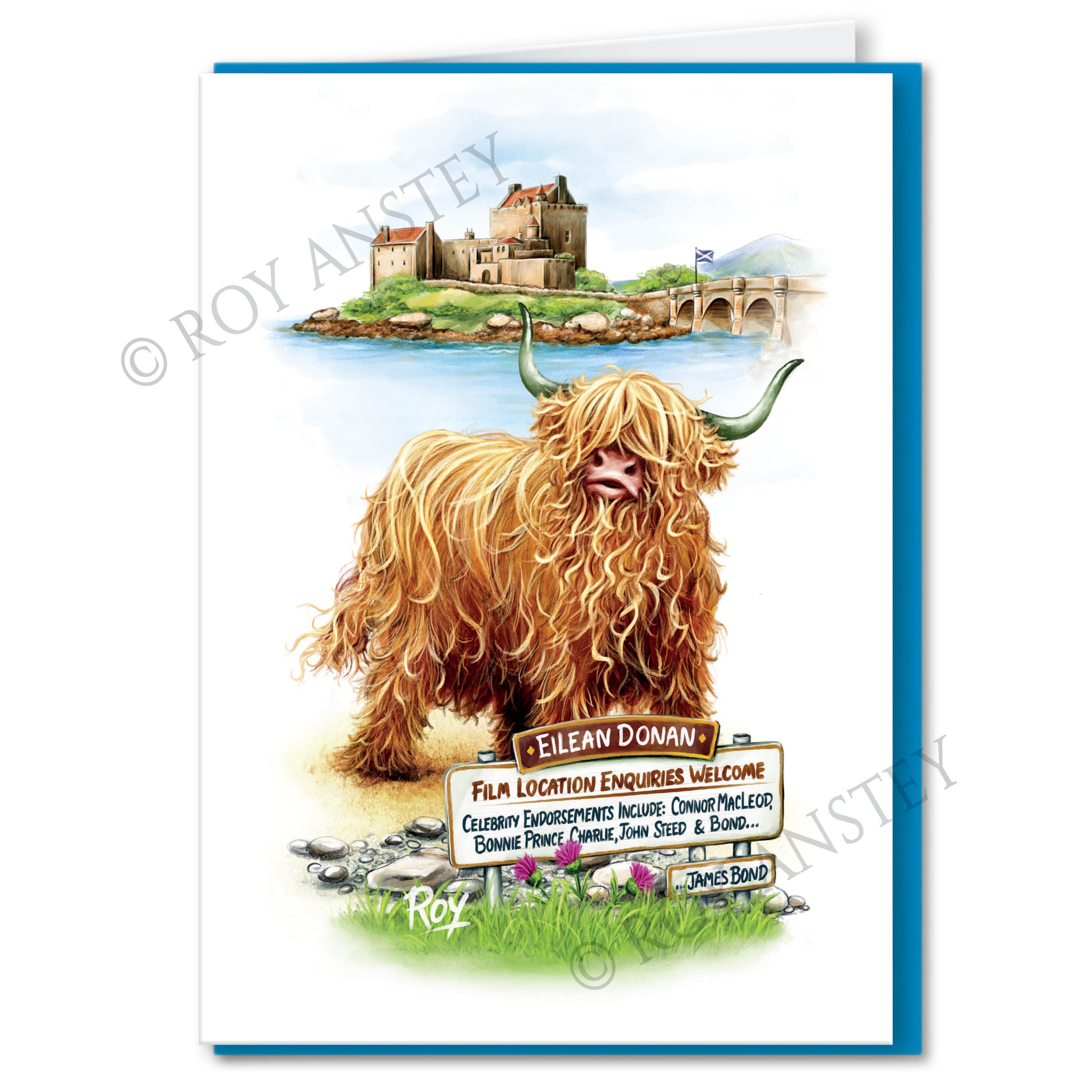 Eilean Donan – Rambling Coo: Greeting Card