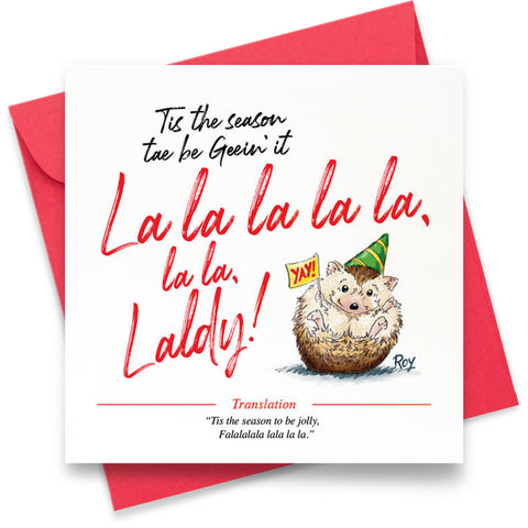 Fa La Laldy: Greeting Card