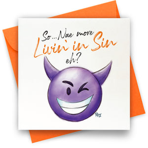 Livin in Sin: Greeting Card