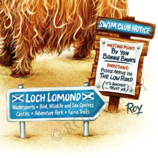 Loch Lomond – Rambling Coo: Print