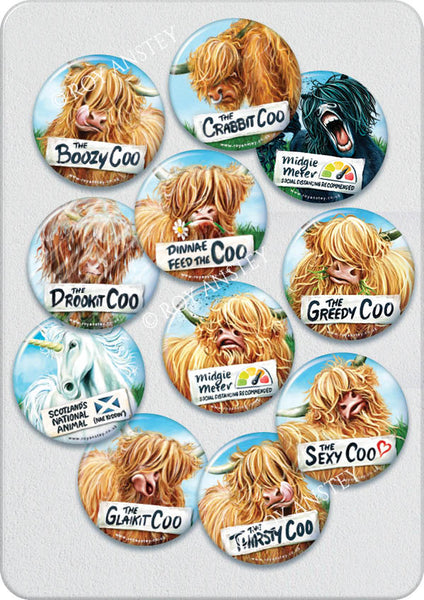 Moody Coo Magnets