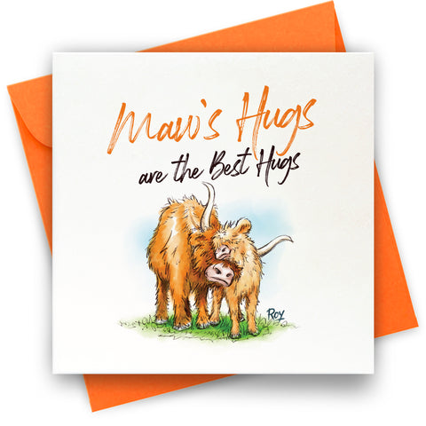 Maw's Hugs: Greeting Card