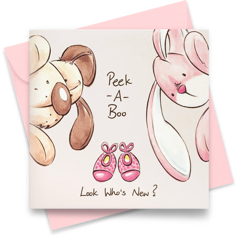 Peek-A-Boo: Pink