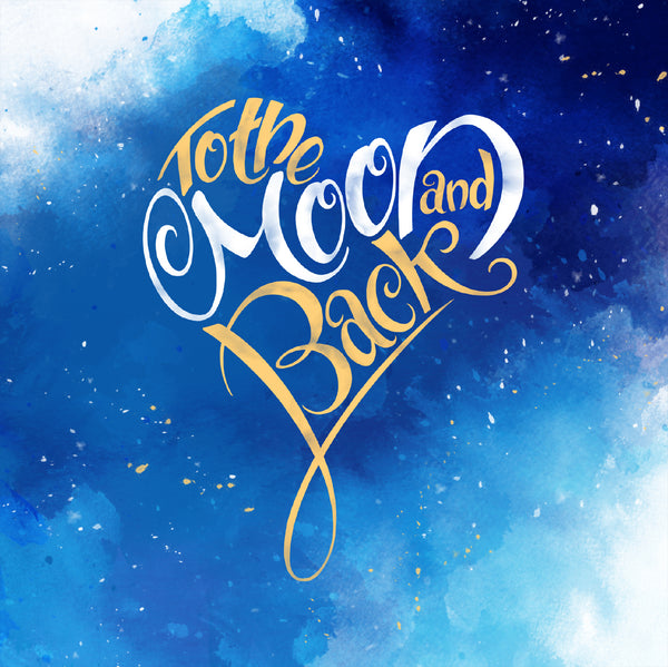 Moon and Back: Print