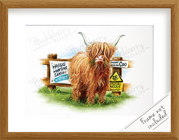 Dinnae Feed the Coo: Print