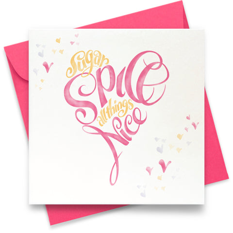 Sugar and Spice: Greeting Card