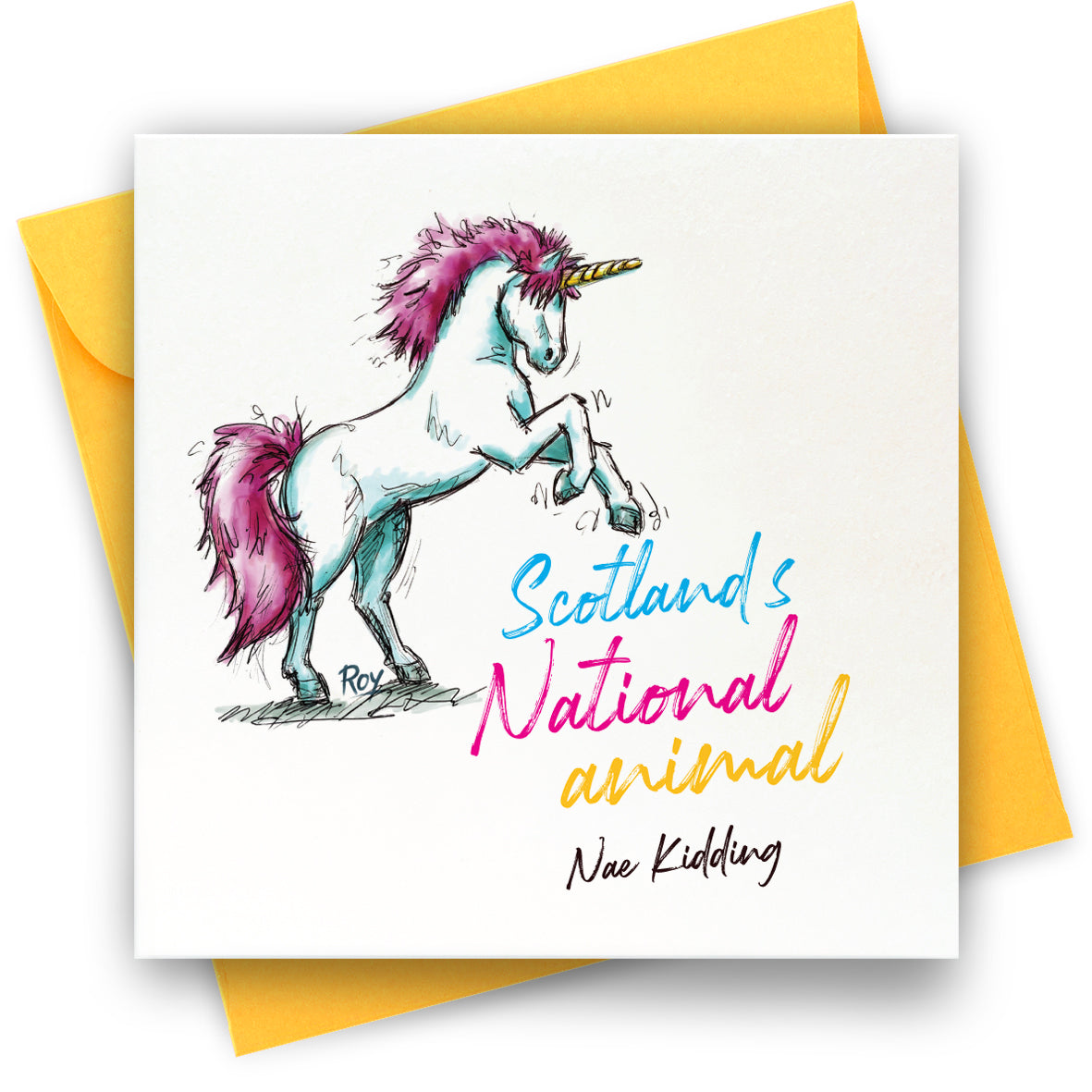 Unicorn: Greeting Card