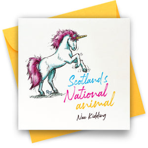 Unicorn: Greeting Card